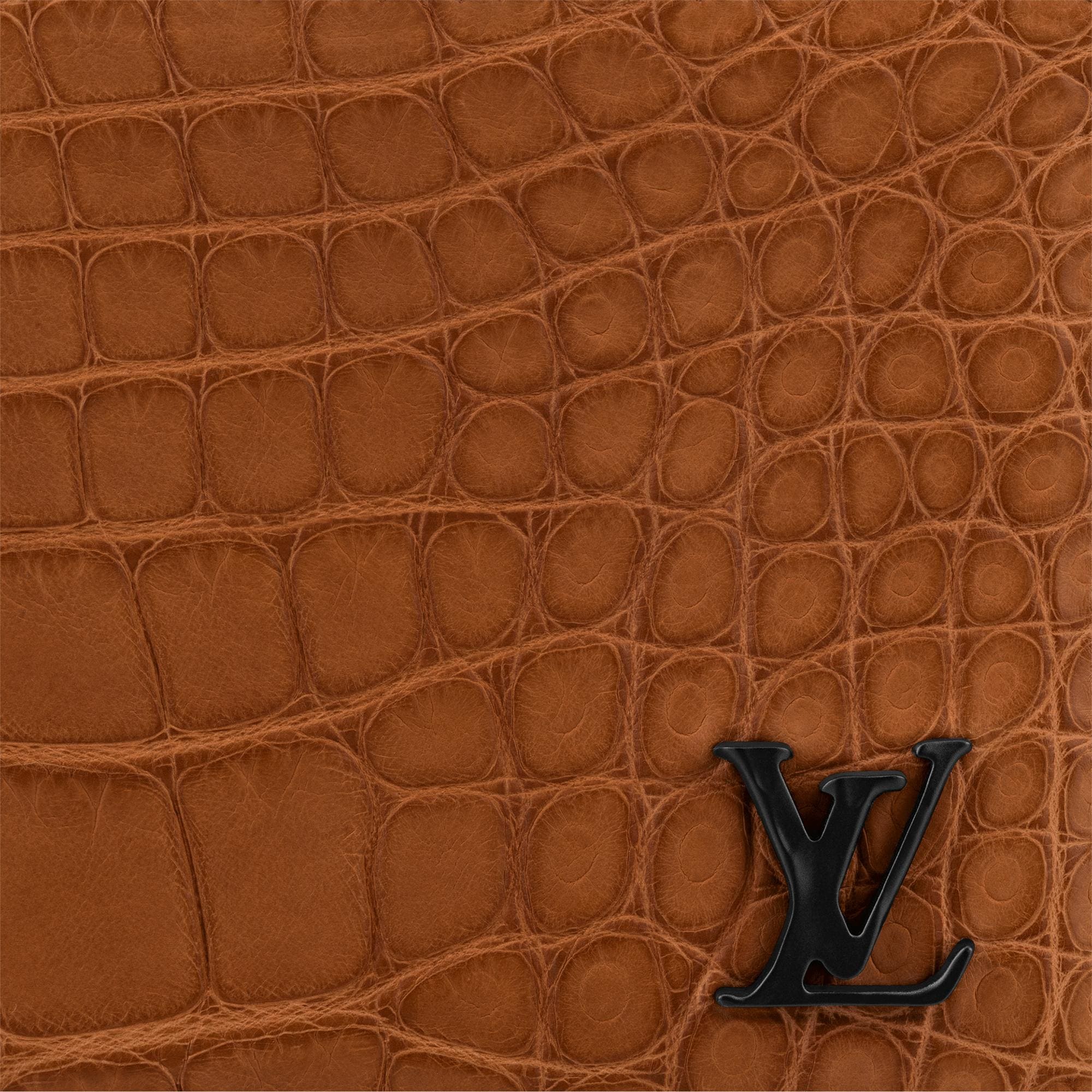 Louis vuitton sale crocodile wallet